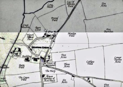 1840 Field Map of the Area