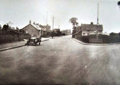 The Junction of Corringham Road and Billet Lane 1929. The Section of Corringham Road from the Green to it's Junction with Billet Lane Had Been Formerly Known as School Road
