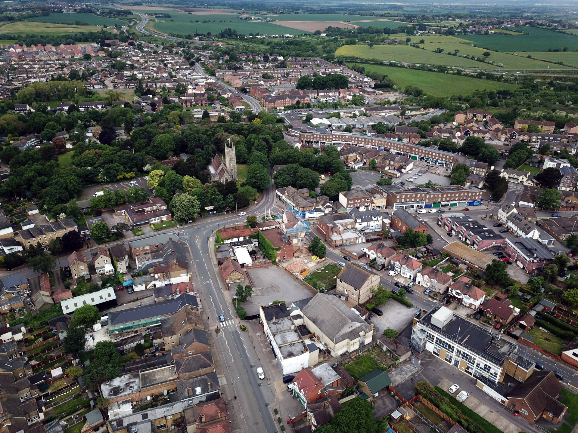 Aerial Views of the Village - October 1928