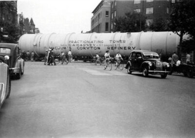 Giant Load Enroute to Coryton - 1950s