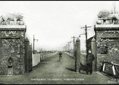 Kynochtown Works - Main Entrancem Circa 1900