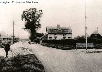 Stanford Le Hope - Corringham Road with Junction, Billet Lane, Circa 1911