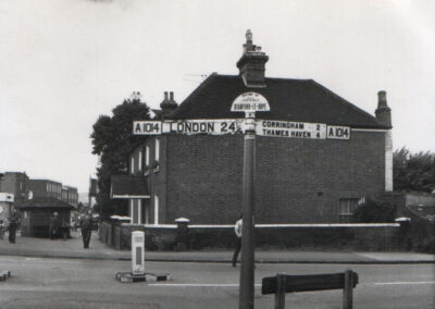 Stanford Le Hope - Road Sign in Corringham Road, 1970s