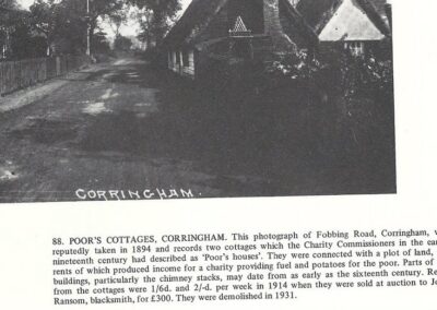Corringham - Poors Cottages