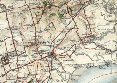 Stanford Le Hope - 1909 Map