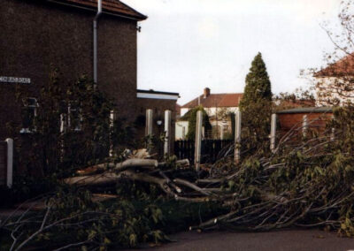 Stanford Le Hope - Storm Damage at Conrad Road, 1987 to 1988