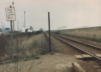 Stanford Le Hope - Train Line to the Refineries, 1987 to 1988