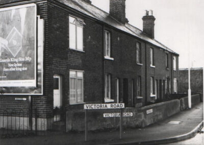 Stanford Le Hope - Victoria Road, Southend Road End, 1974