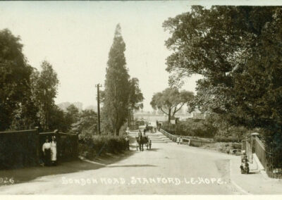Stanford Le Hope - View to the Train Station from Church Hill, Early 1900s