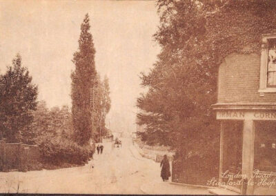 Stanford Le Hope - View to the Train Station from The Railway Tavern, Early 1900s
