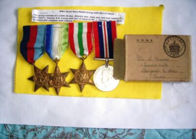 Stanford Le Hope - World War 2 Royal Navy Medals